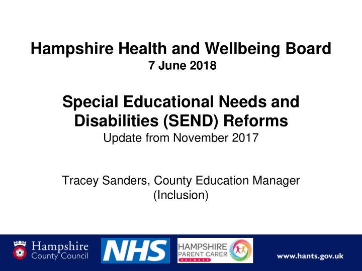 hampshire health and wellbeing board