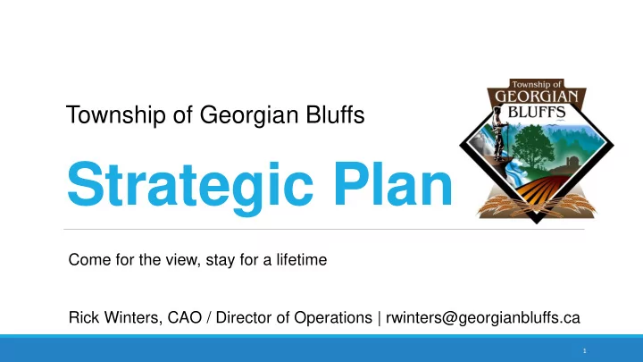 strategic plan