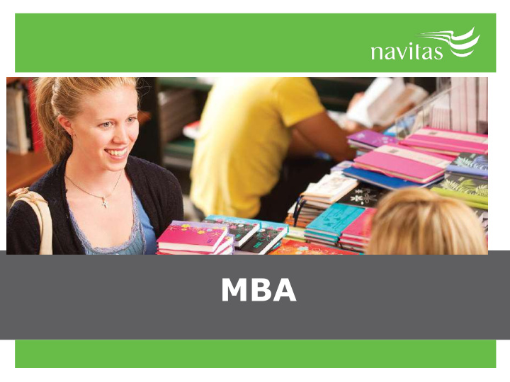 mba who and what is navitas