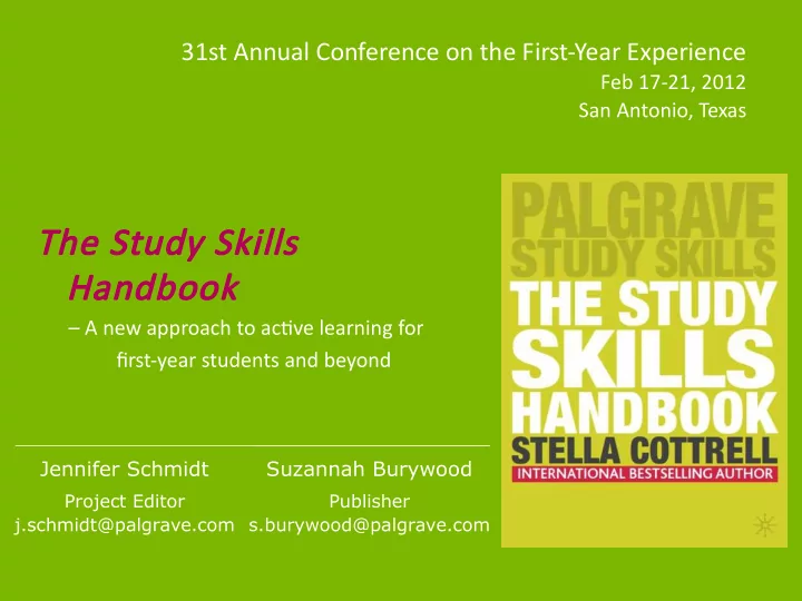 the study skills handbook