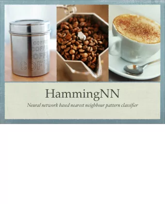 HammingNN  Neural network based nearest neighbour pattern classifier  Outline  Introduction