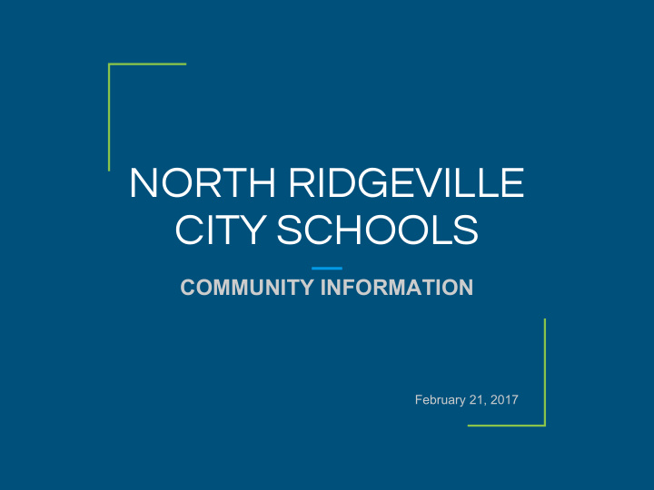 north ridgeville city schools