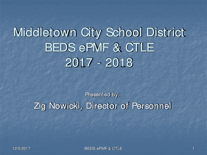middletown city school district beds epmf ctle 2017 2018