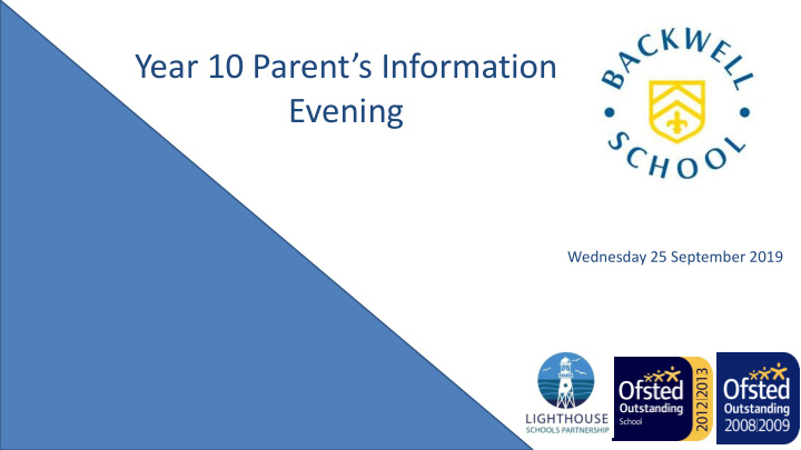 year 10 parent s information