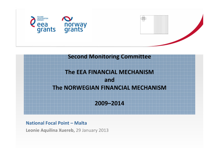 second monitoring committee the eea financial mechanism