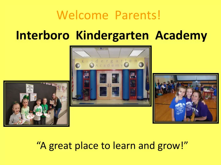 interboro kindergarten academy