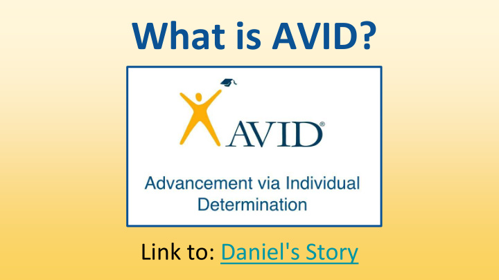 what is avid