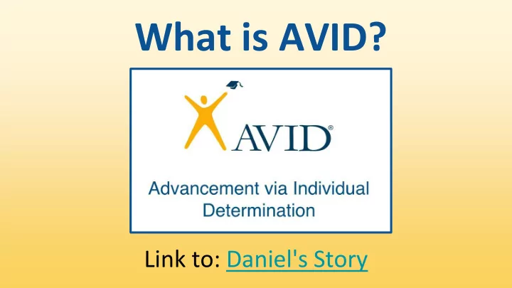 what is avid