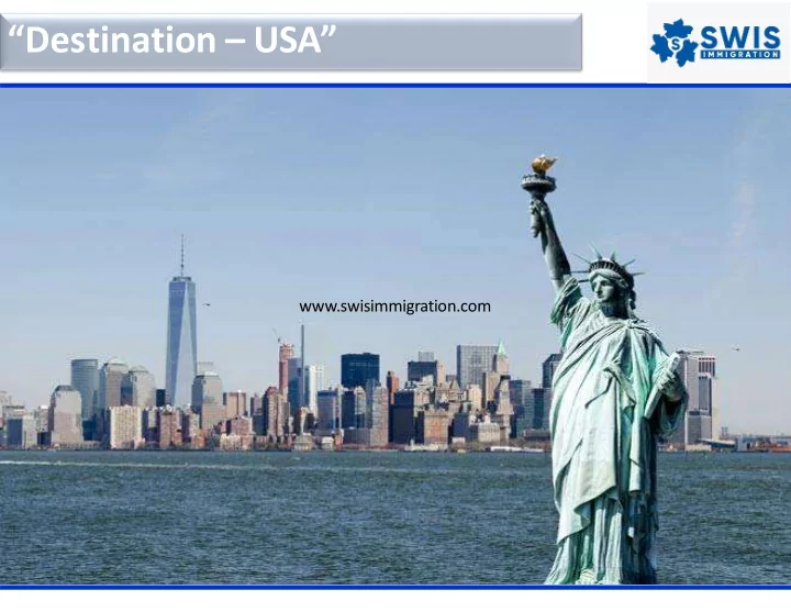 destination usa