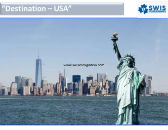 Destination  USA  www.swisimmigration.com  Map of United States of America  Popular states