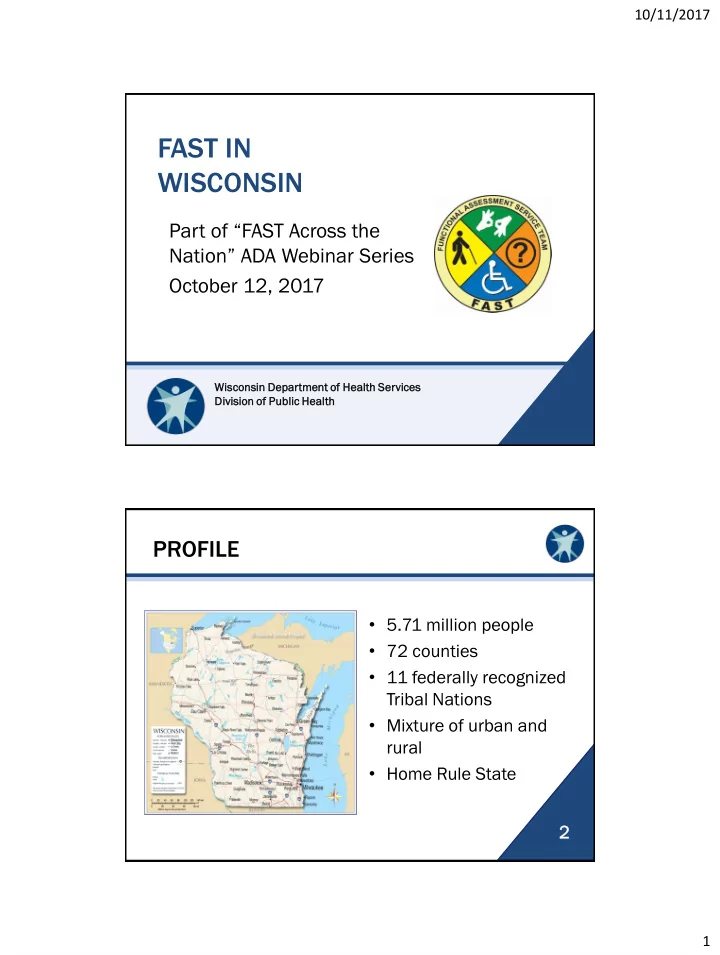 fast in wisconsin