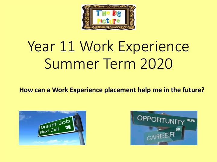 summer term 2020