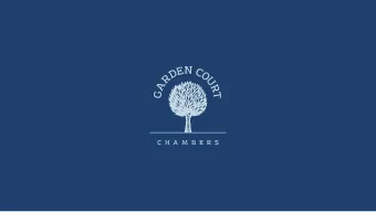 Seminar Series  April - May 2020  @gardencourtlaw  Non-criminalisation of children during  COVID-19