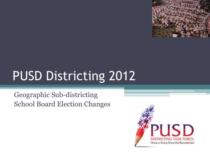 pusd districting 2012