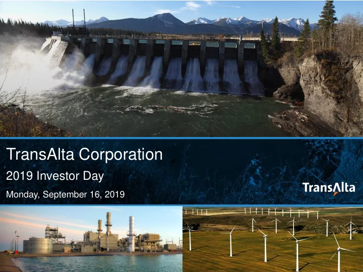 transalta corporation