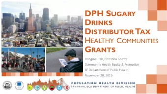 Oral Health Task Forces  450,000  -  450,000  450,000  900,000  900,000  contract  negotiations