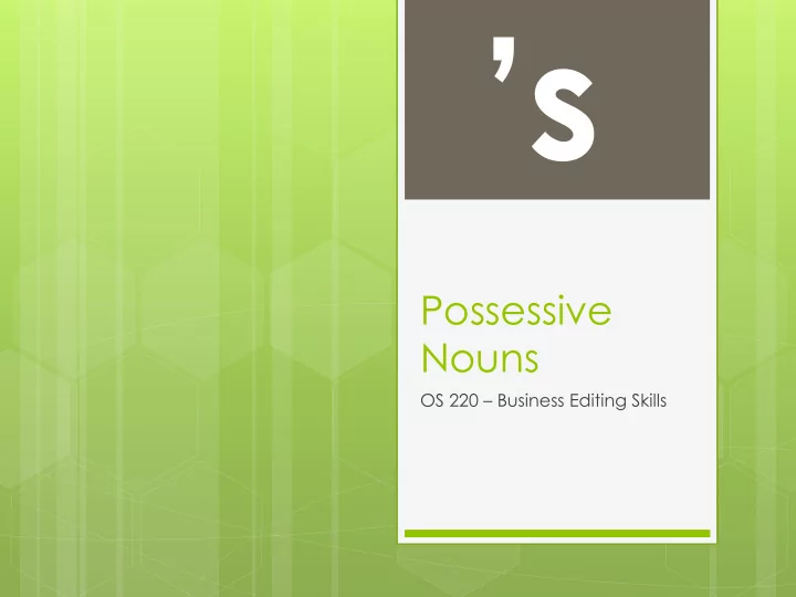 s