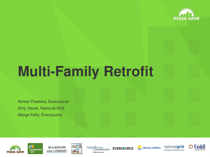 multi family retrofit