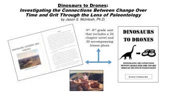 Investigating the Connections Between Change Over  Time and Grit Through the Lens of Paleontology