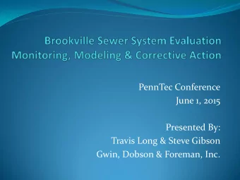 June 1, 2015  Presented By:  Travis Long &amp; Steve Gibson  Gwin, Dobson &amp; Foreman, Inc.