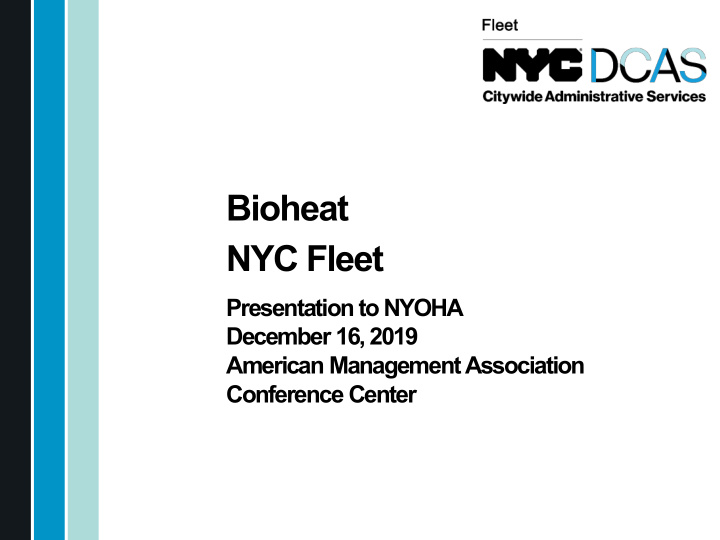 bioheat nyc fleet