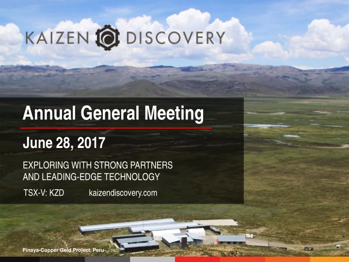annual general meeting