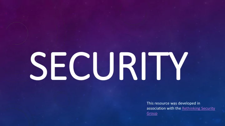 security