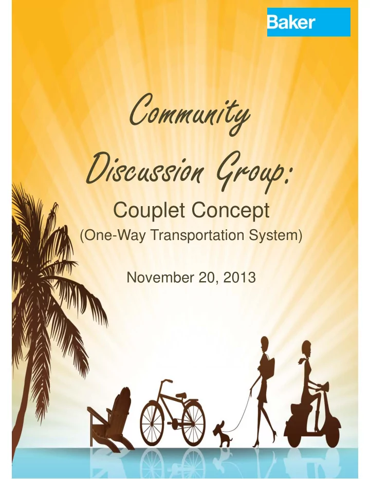 community discussion group