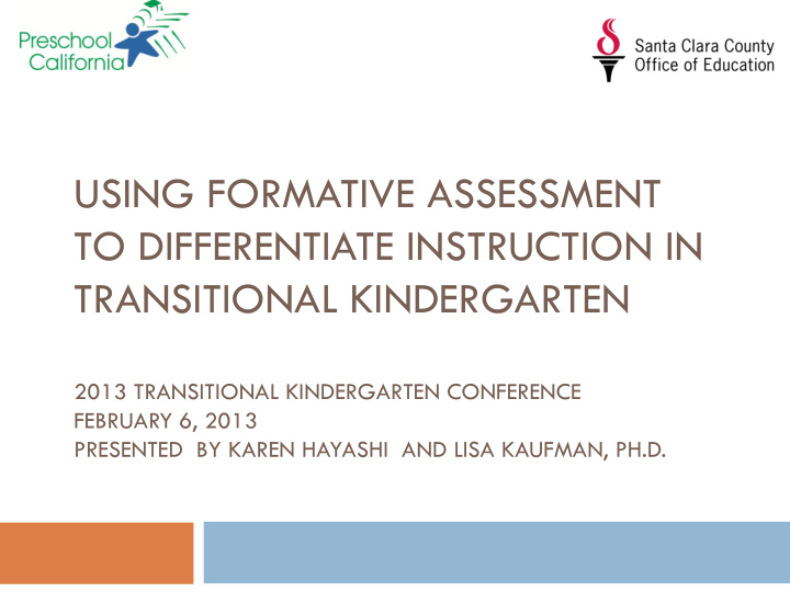 using formative assessment to differentiate instruction