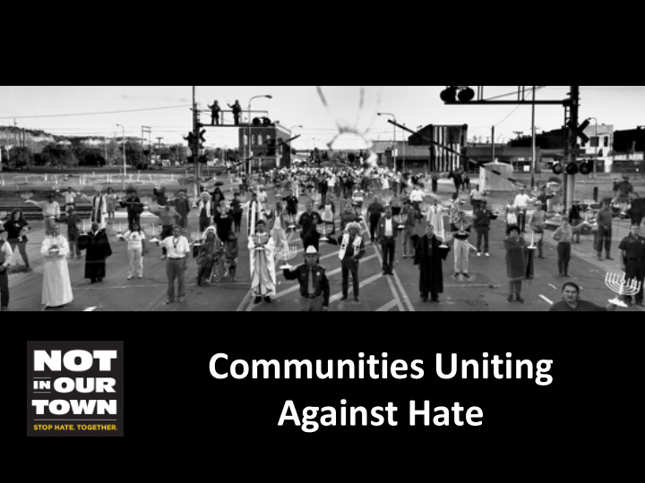 communities uniting against hate not in our town apa