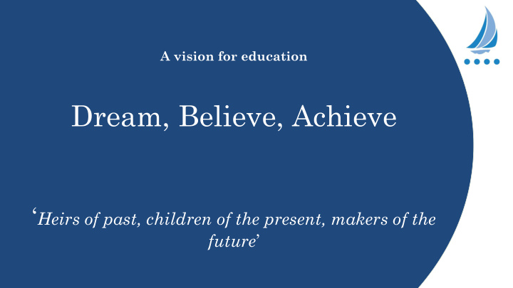 dream believe achieve