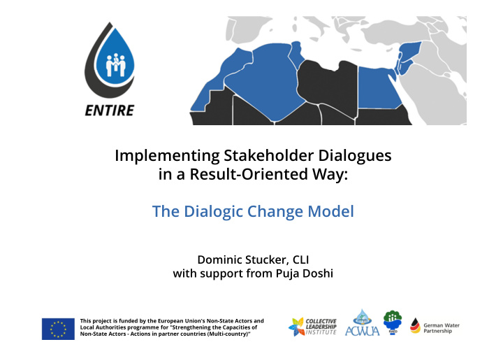 implementing stakeholder dialogues in a result oriented
