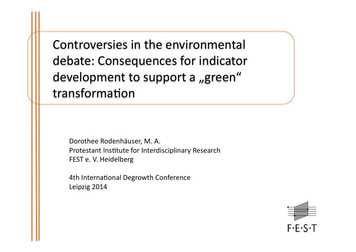 controversies in the environmental debate consequences