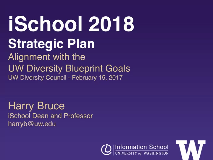 ischool 2018