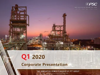 Petroleum Authority of Thailand PLC (PTT)  GPSC's parent company: the largest energy conglomerate