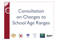 consultation on changes to school age ranges sandy upper