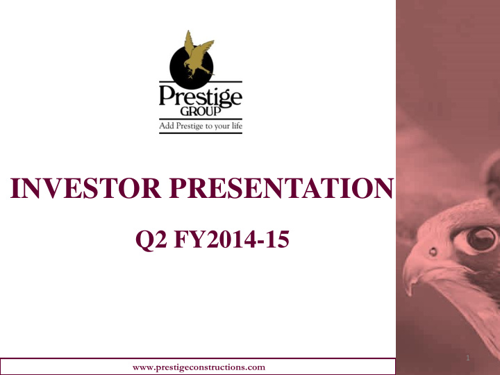 investor presentation