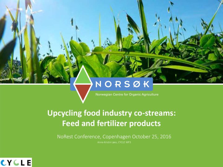 feed and fertilizer products