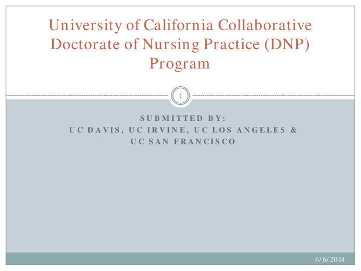 university of california collaborative doctorate of