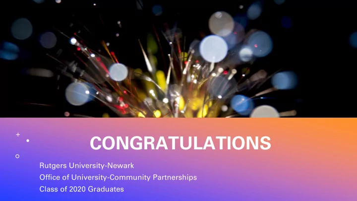 congratulations