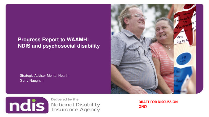 ndis and psychosocial disability