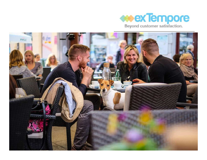 extempore is a leading customer services consultancy