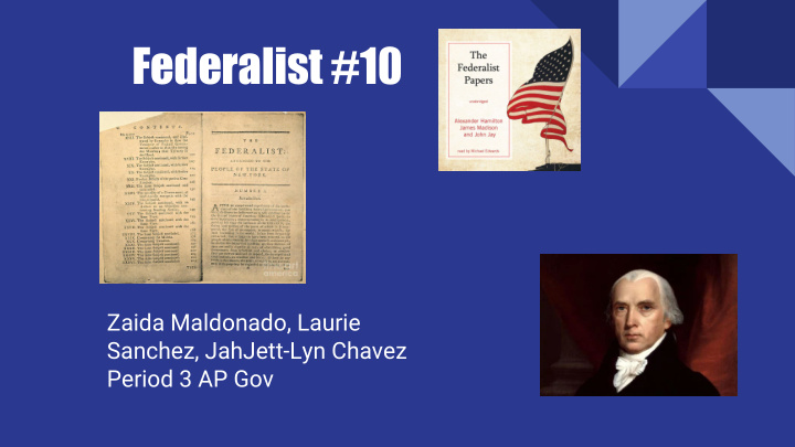 federalist 10