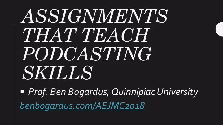 that teach podcasting skills