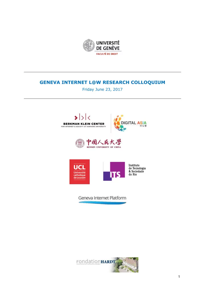 geneva internet l w research colloquium