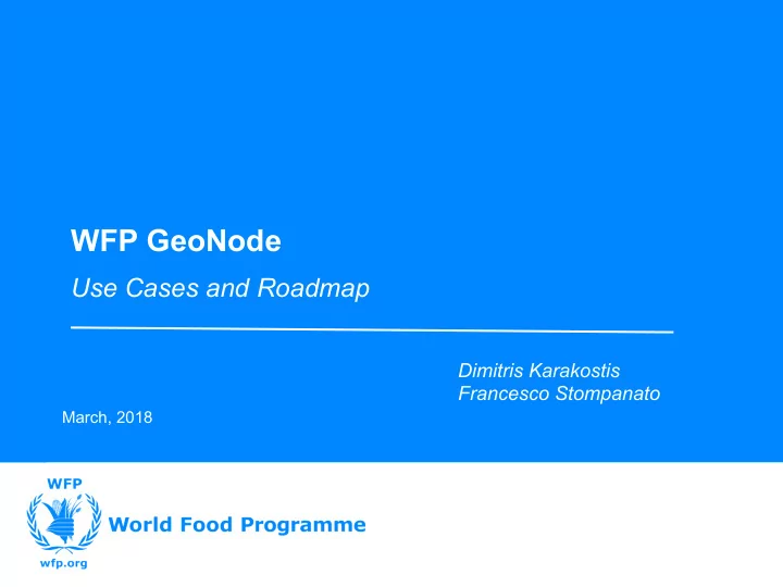 wfp geonode