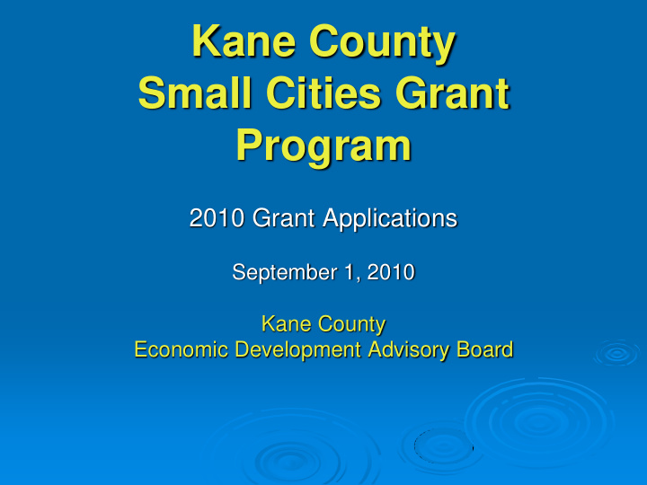 kane county