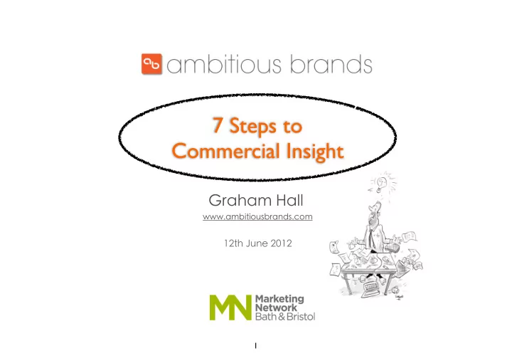 7 steps to commercial insight