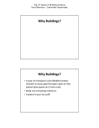 why buildings why buildings