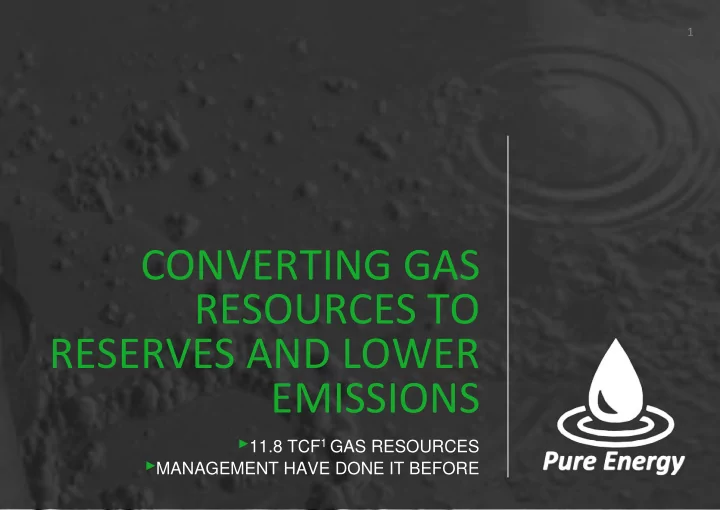 resources to
